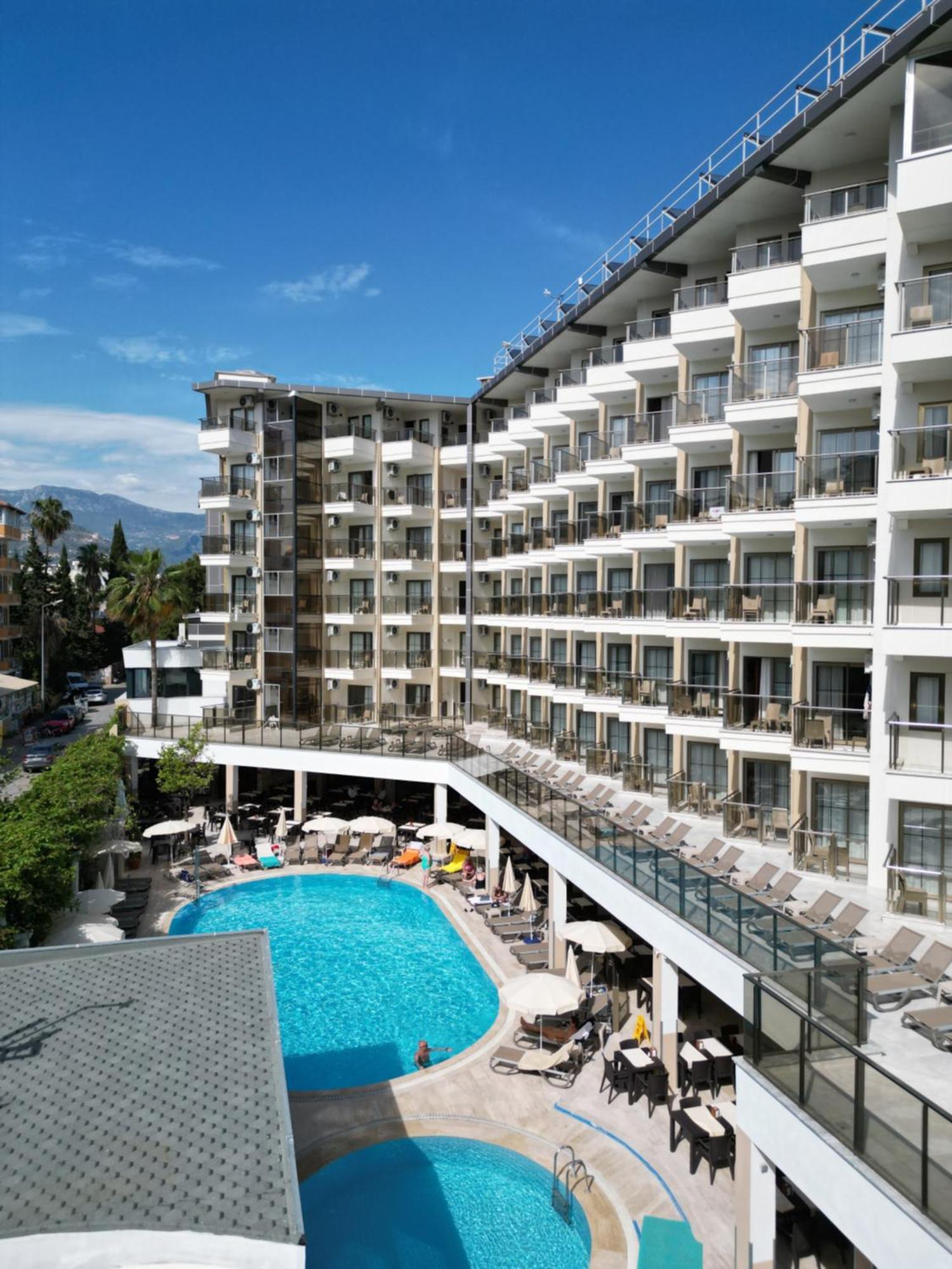 Monte Carlo Hotel Alanya Exterior foto